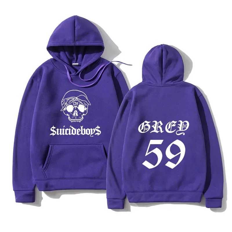 Men's Hoodies Sweatshirts Mens Hoodies Suicideboys Printed T-Shirt G59 Tour Pullover American Women Hip Hop Top O-Neck Casual Spring Sports Hoodi