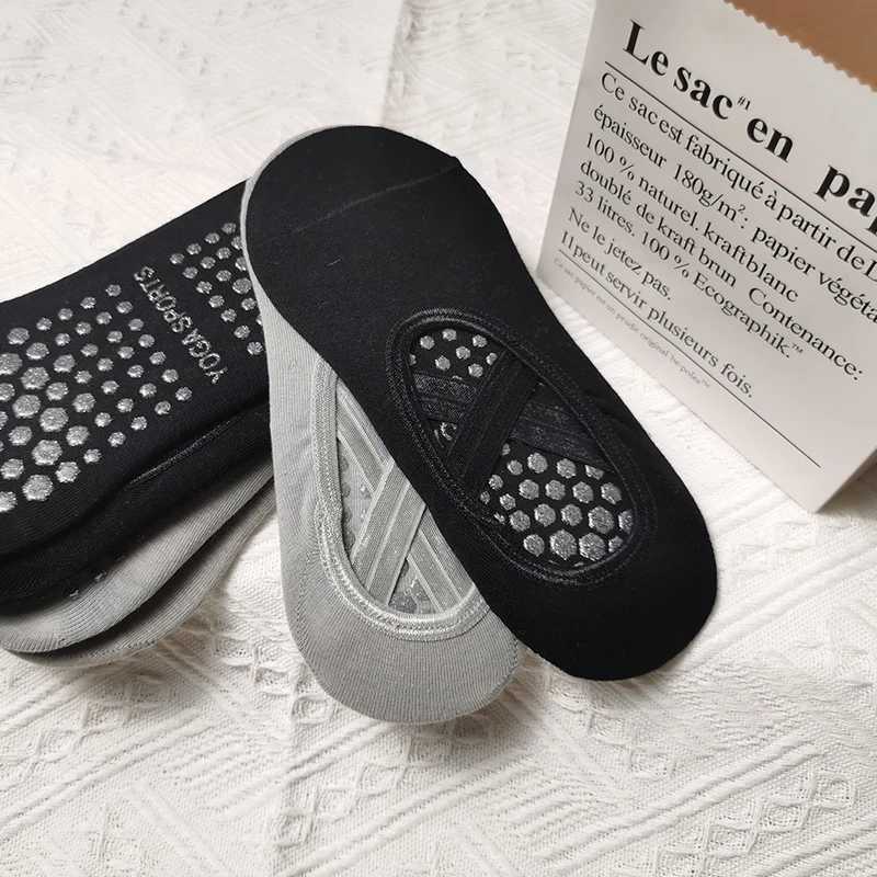 Cotton womens yoga socks bottom anti slip sports socks Abso sweat comfortable suitable for home use floor socks W241025