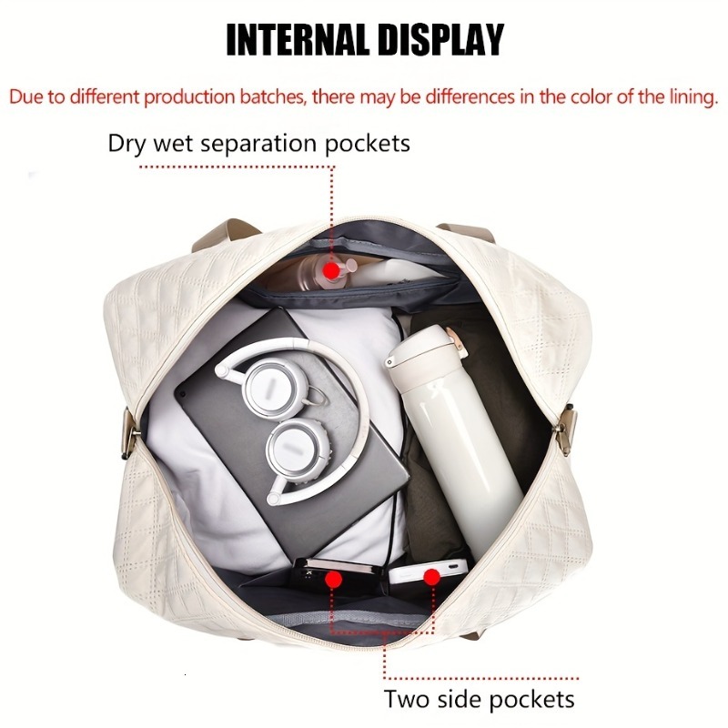 New designer lightweight luggage bag large capacity traveling bag travel luggage bag leisure Backpack gym handbag shoulder carrying weekend overnight 