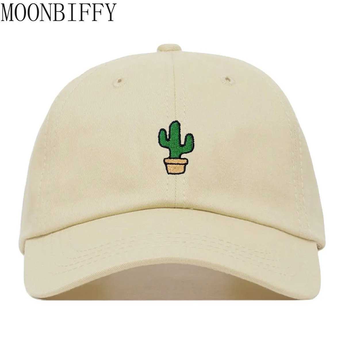 Autumn Cactus Embroidery Baseball Cap Fashion Couple Hat Summer Breathable Sports Caps Outdoor Dad Hats Sun Hat Gorra Beisbol X250704