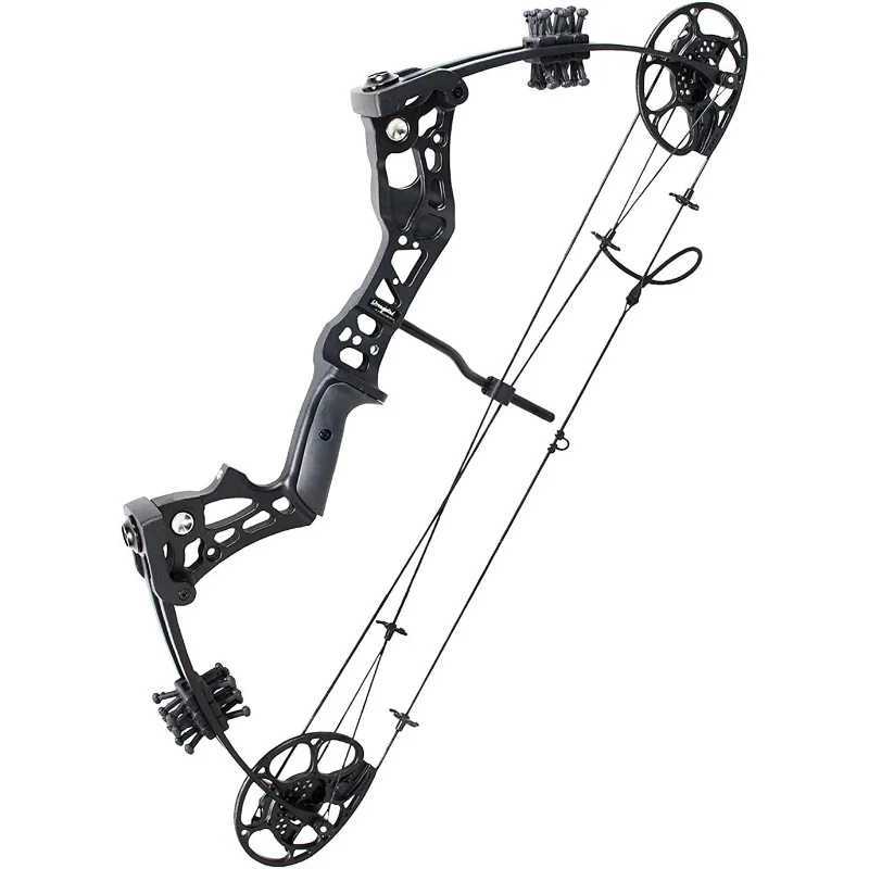 Compound Bow Archery Sets - Right Hand Compound Bows 30-70 Lbs Draw Weight Adjusteab Suitable for Adults and Beginners Hunting W241026