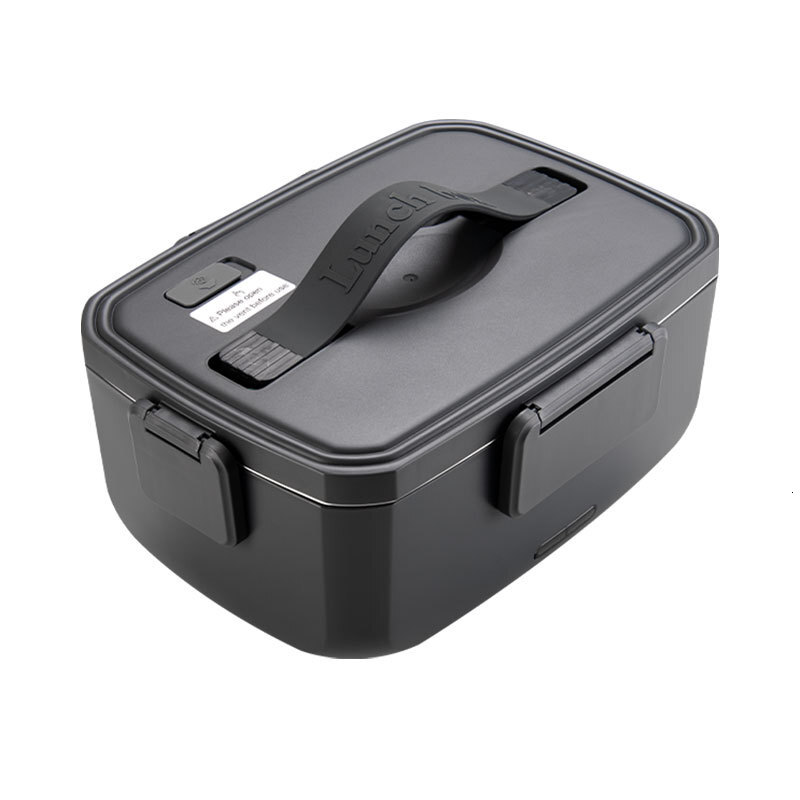 220+12/24v Electric Lunch Boxes Car Plug-in Portable Water Free Fast Heating Bento Lunchbox With High Power 90W And Large Capacity 2.0L