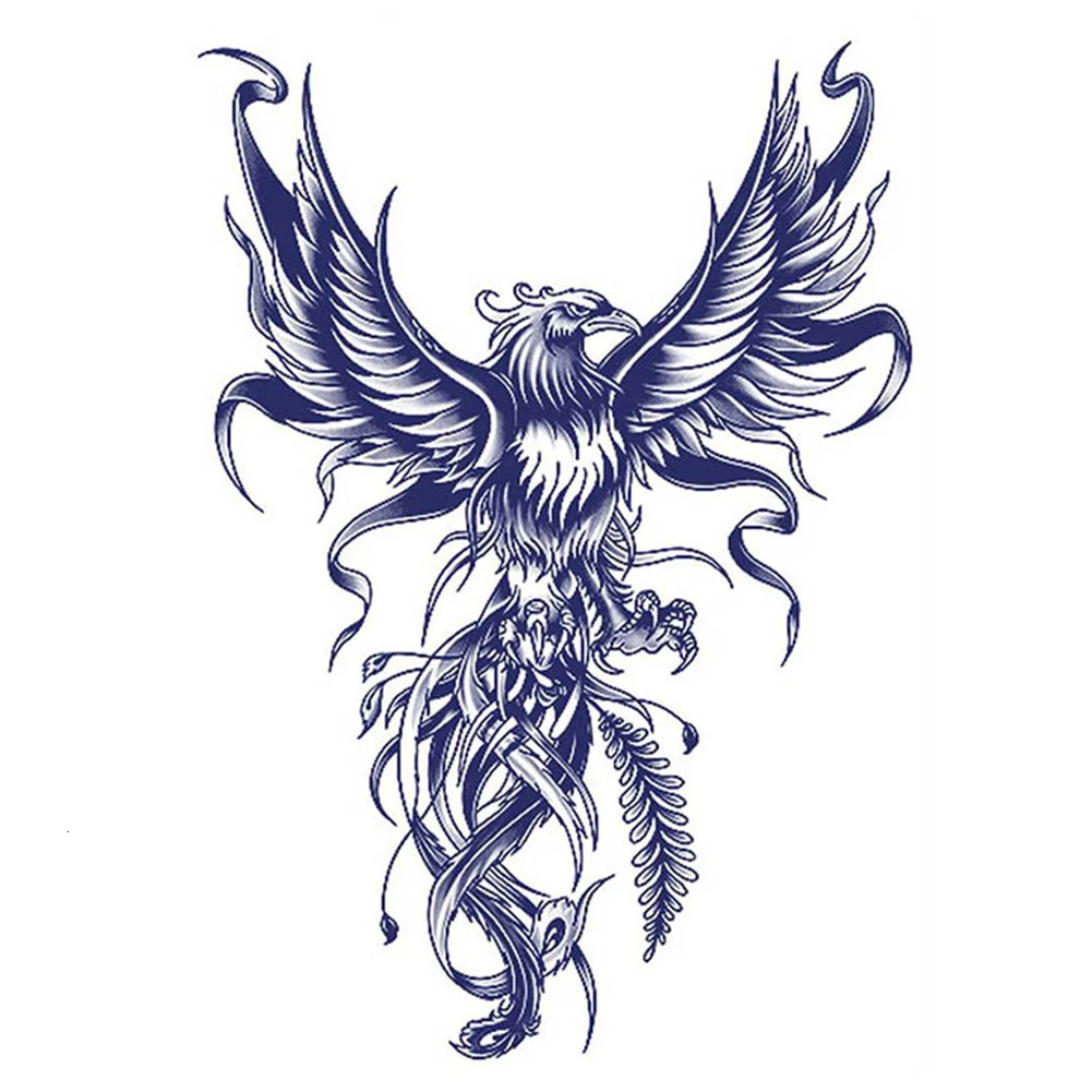 Full back animal themed body tattoo sticker waterproof tattoo sticker semi permanent tattoo sticker 241025