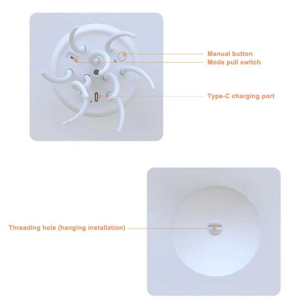 New Arrival Creative jellyfish lamp voice control RGB gradient cute jellyfish bedside lamp cartoon jellyfish night light childrens gift Z241025