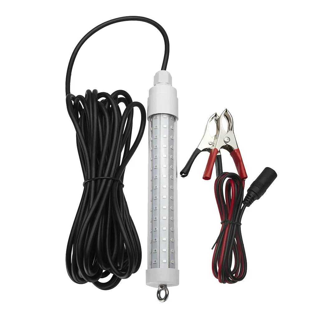 12V Fishing Light 126 2835SMD LED Underwater Submersible Fishing Light IP68 Lures Finder Lamp Attracts Prawns Squid Krill LightLX241026