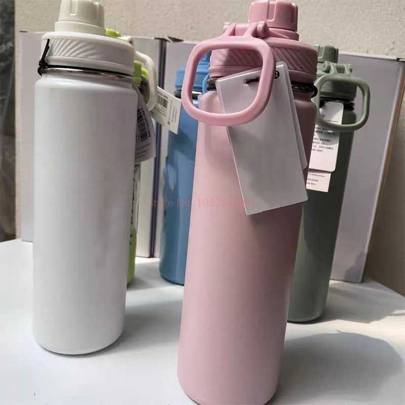 710ml Insulated Water Cup Sports Bottle Water Bottle Stainless Steel Pure Titanium Vacuum Portab Waterproof Outdoorwater Cup123 W241026