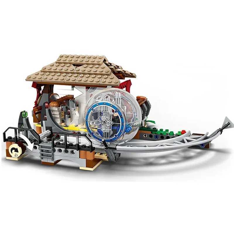 Building Block Jurassic Series Tyrannosaurus Rex vs. Ankylosaurus 75941 Childrens Male Assembled Dinosaur Toy Model Y241026