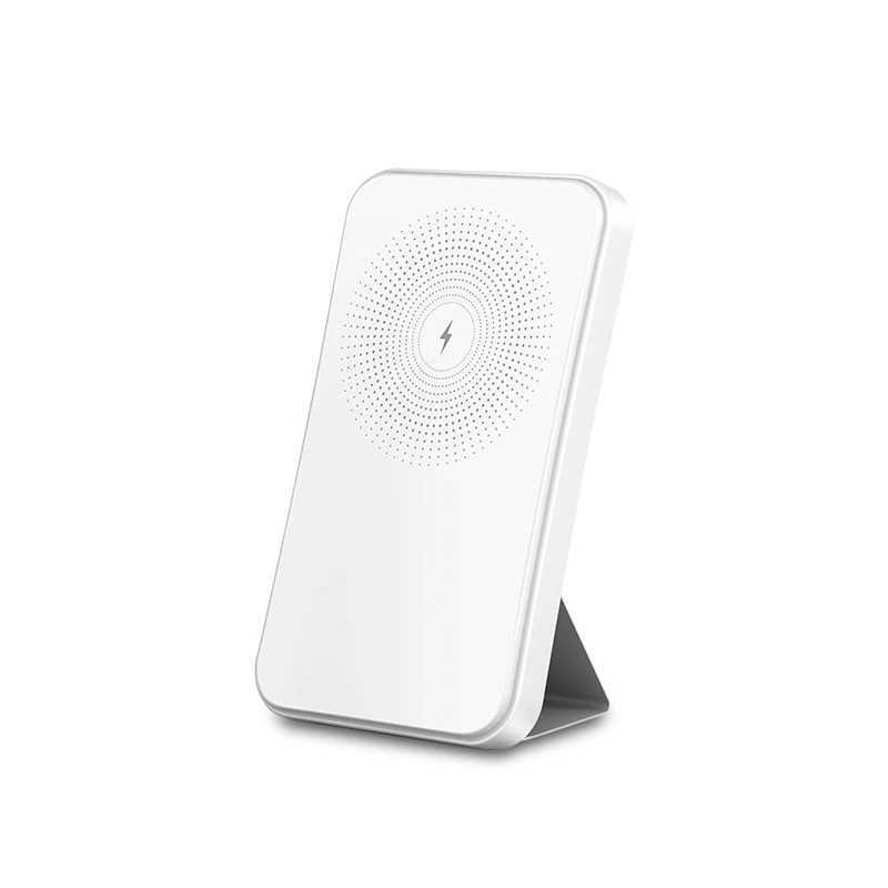 Hot Sale Bracket style magnetic wireless power bank 5000mAh portable power pack for mobile phones T241026