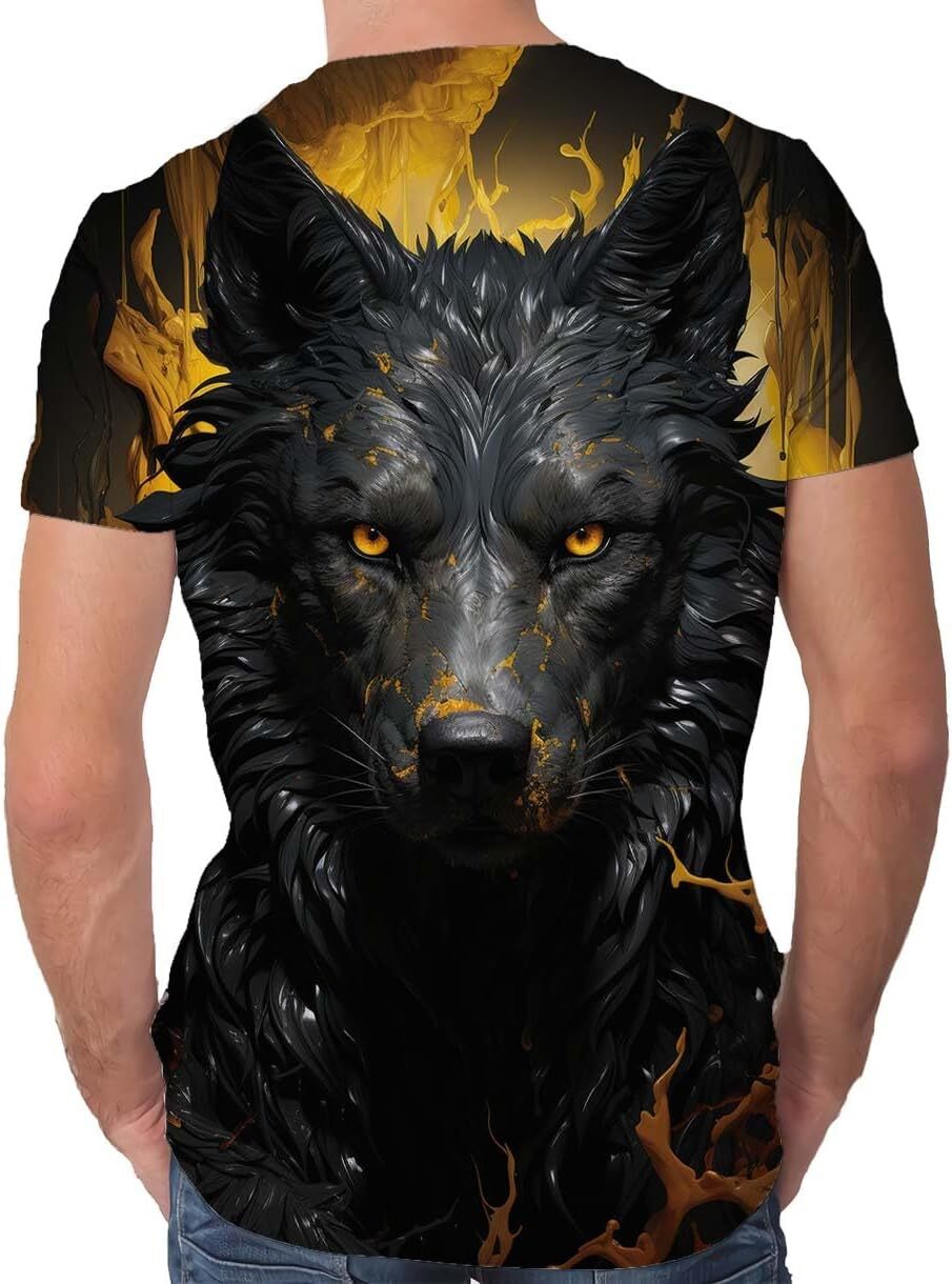 Mens T shirt Mens Casual 3D Printed T-Shirts Short Sleeve Tops Tees tee Casual tops summer clothes