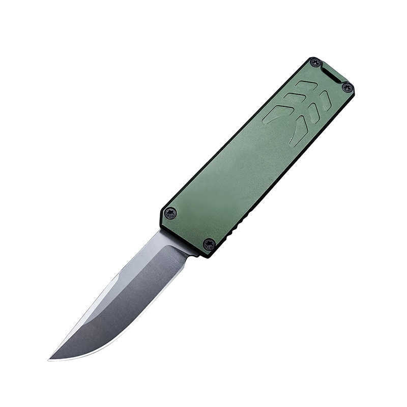 New Arrival Outdoor emergency knife mini dragon high hardness sharp knife CNC aviation aluminum alloy pocket knife car express knife Z241026