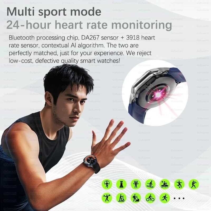 Smartwatch 2024New For Watch X Smart Watch Mens 32GB Memory Music Video Call 3D Surround Vision Watch Waterproof Smartwatch Z241026