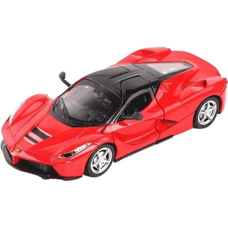 High Quality 1 32 Ferraris Laferrari FXXK Toy Alloy Car Diecasts Toy Vehicles Sound and Light Car Model Collection Car Toys For Children T241025