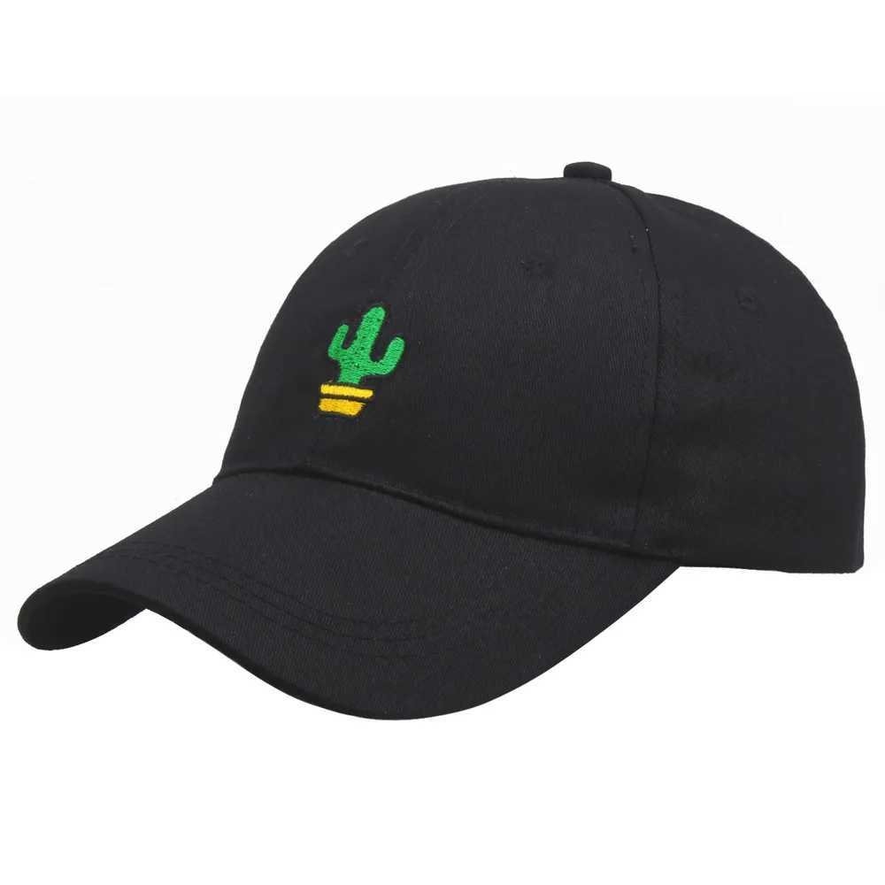 Autumn Cactus Embroidery Baseball Cap Fashion Couple Hat Summer Breathable Sports Caps Outdoor Dad Hats Sun Hat Gorra Beisbol X250704