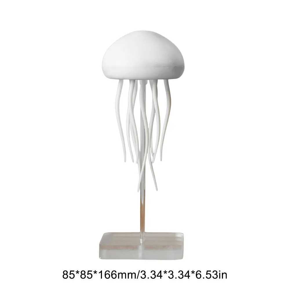 New Arrival Creative jellyfish lamp voice control RGB gradient cute jellyfish bedside lamp cartoon jellyfish night light childrens gift Z241025
