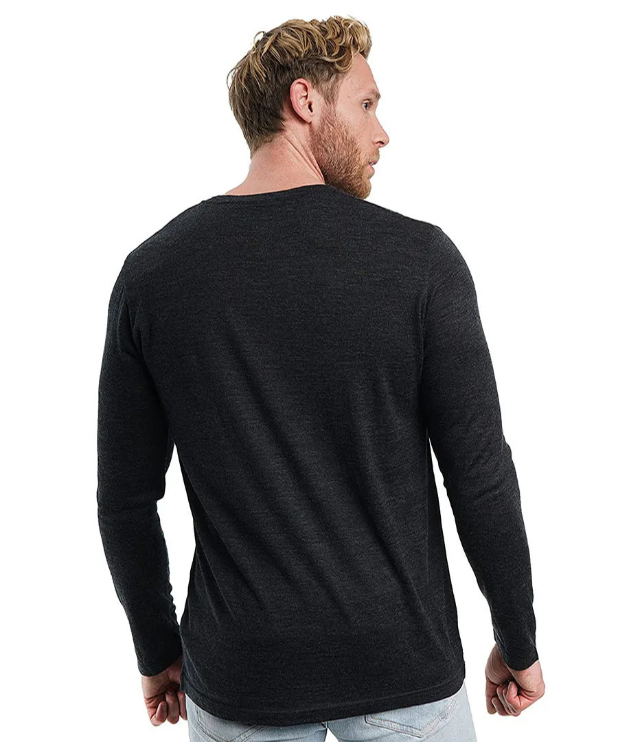 100% Merino wool base mens Merino wool long sleeved 240G heatstroke underwear willow breathable tophiking socks 241025