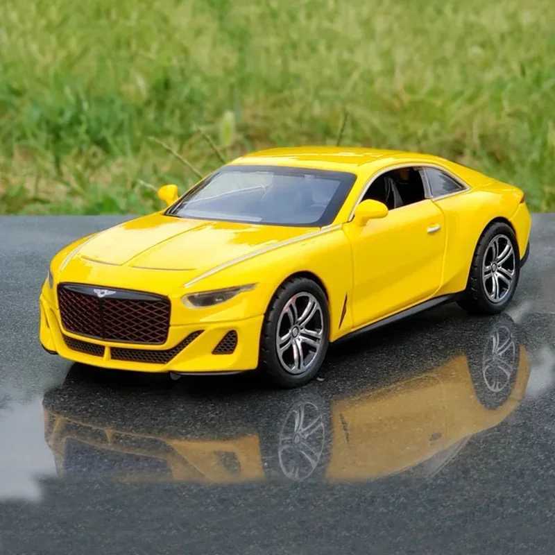 High Quality 1 32 Die Casting New Bentley Mulliner Alloy Model Metal Vehicle Simulation Sound Light Luxury Car Boy Gift Toy Series T241025
