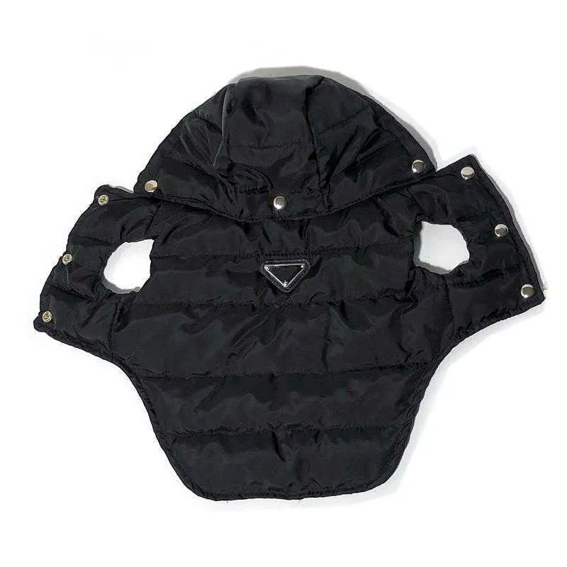 Clothes Winter Designer Coat Warm Dog Apparel Waterproof Windproof Pet Vest Cold Weather Puppy Jacket With Hats For Small Medium Large