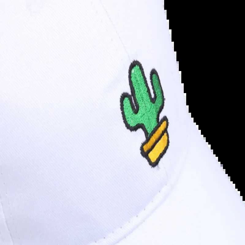 Autumn Cactus Embroidery Baseball Cap Fashion Couple Hat Summer Breathable Sports Caps Outdoor Dad Hats Sun Hat Gorra Beisbol X250704