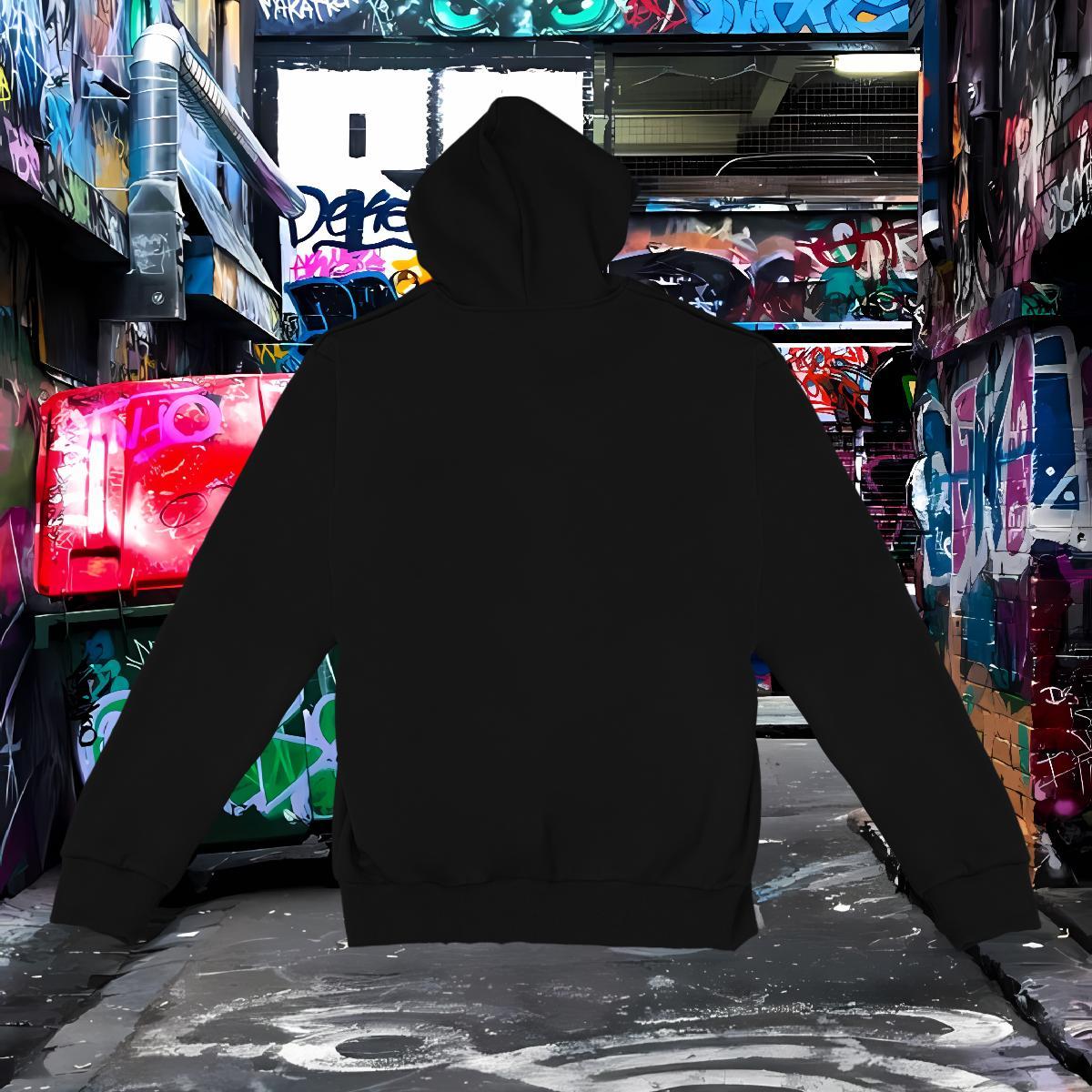 Fashion Design Hooded Sweatshirt Breathable Loose Men Hoodie US Size Tops Sports Casual Velvet Thick