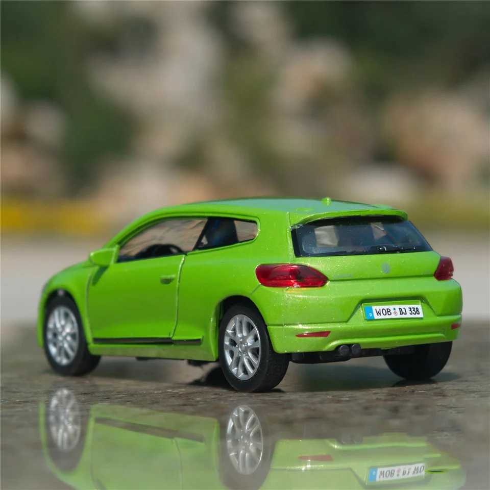 WELLY 1 36 Volkswagen Scirocco alloy car model die-casting metal toy car model miniature scale simulation childrens gift M241025