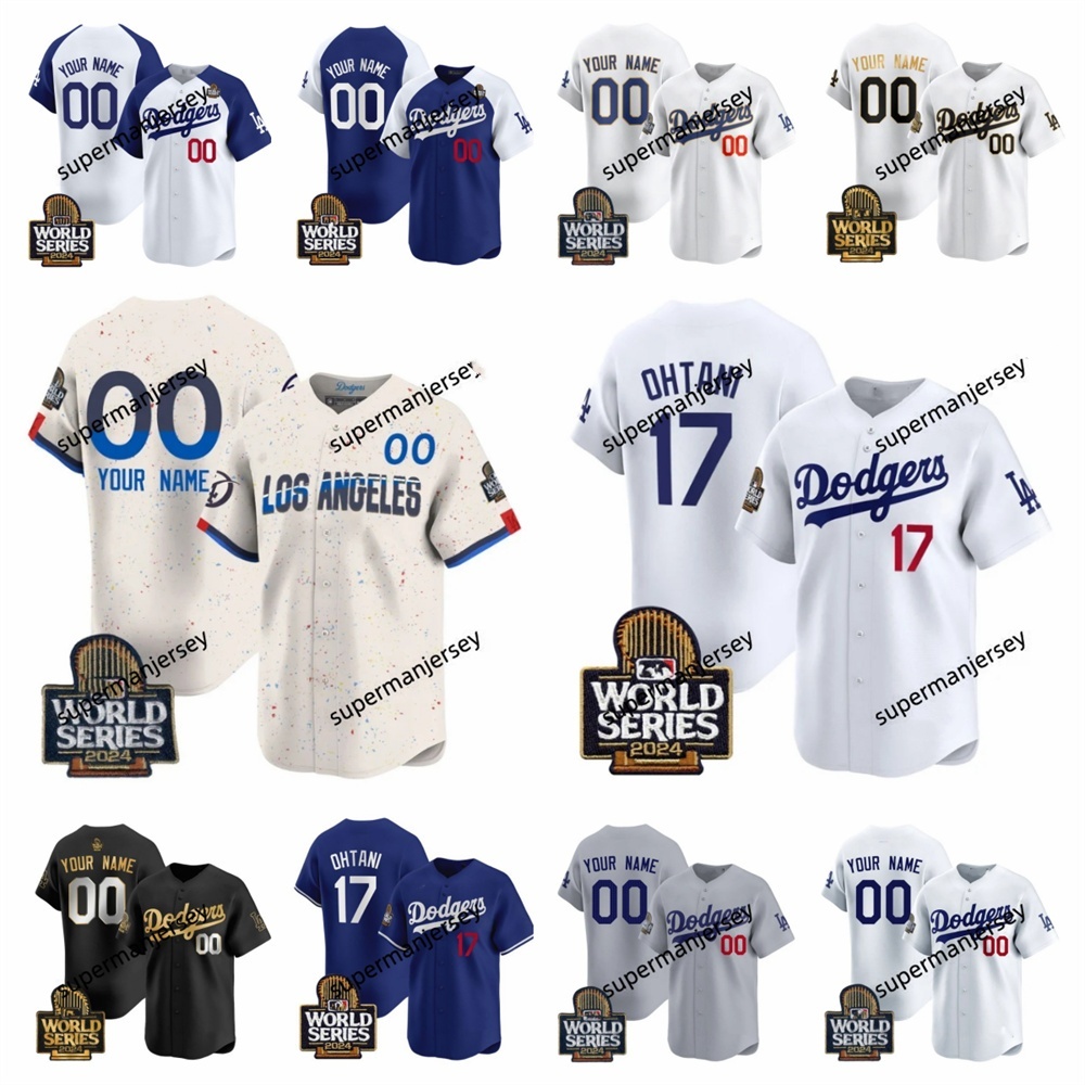Custom 5 FREDDIE FREEMAN kids Baseball Jerseys Men Women 50 MOOKIE BETTS 67 VIN SCULLY WILL SMITH 16 28 MARTINEZ 13 MAX MUNCY 17 SHOHEI OHTANI Dodger