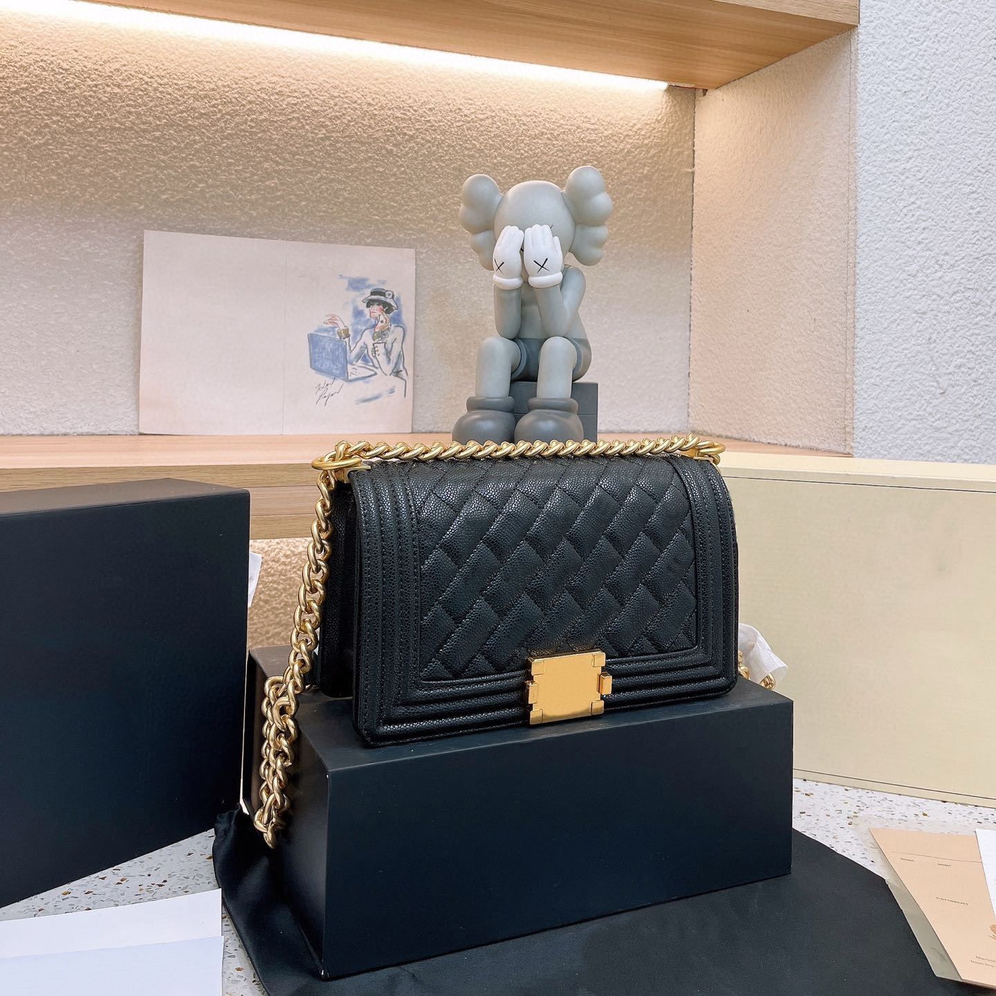 Cosmetic Bag Designer Woman Toilet Pouch Luxury Brand Shoulder Bags Handbags High quality Purse Genuine Leather Crossbody Bag 1978 w415 001