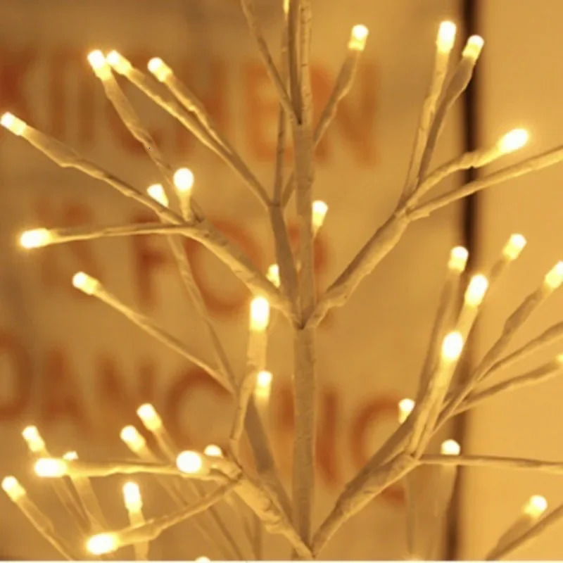 Large LED Christmas Tree Year Glow Trees Decorations Xmas Party Garden Courtyard Indoor Outdoor Luminous Gift 241021