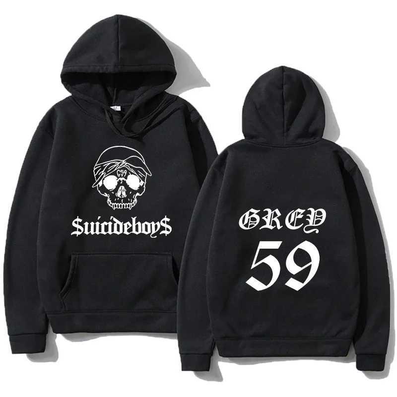 Men's Hoodies Sweatshirts Mens Hoodies Suicideboys Printed T-Shirt G59 Tour Pullover American Women Hip Hop Top O-Neck Casual Spring Sports Hoodi