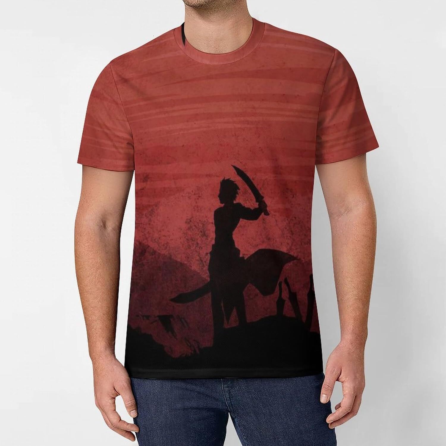 Mens T shirt Unisex Fashion 3D Print T-Shirts Funny Graphics Pattern Crewneck Short Sleeve Tees for Mens Trendy patterns