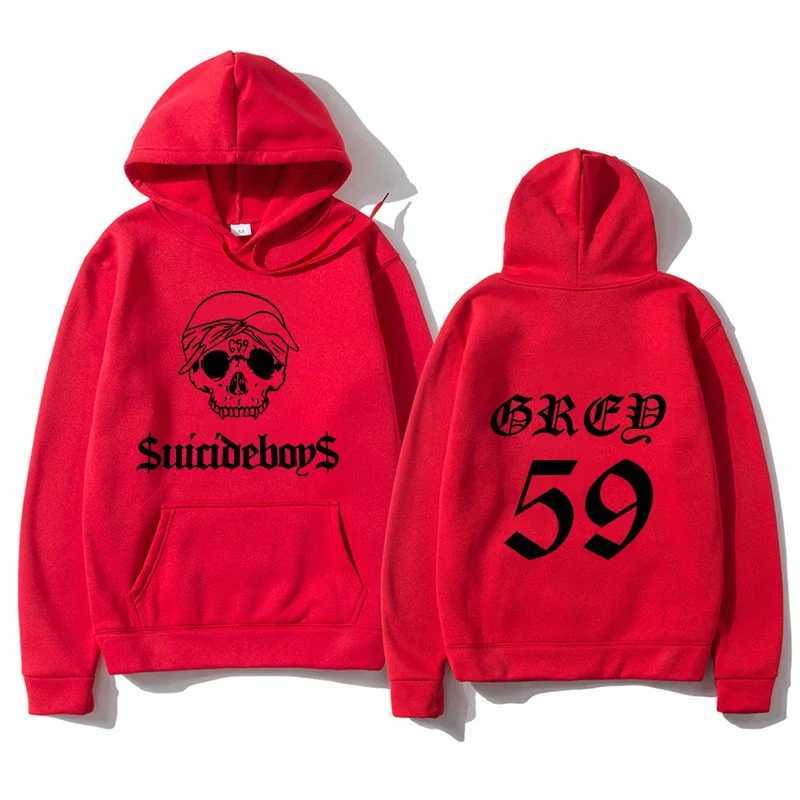 Men's Hoodies Sweatshirts Mens Hoodies Suicideboys Printed T-Shirt G59 Tour Pullover American Women Hip Hop Top O-Neck Casual Spring Sports Hoodi