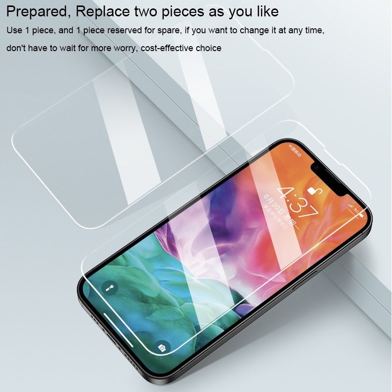 2.5D 9H Tempered Glass Screen Protector For iPhone 17 Air 16 15 14 13 12 11 Pro Max 8 Samsung S25 Edge S24 FE S23 S22 Plus S21 A34 A54 A05 A05S A06 A1