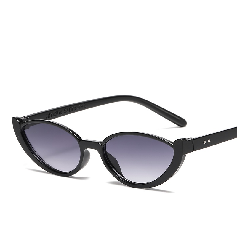 New Hot Sale Cat-eye Half-frame Sunglasses Women Retro Glasses Hip Hop Sun Glasses