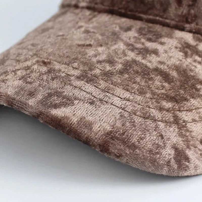 Oversi Suede Hip Hop Mens and Wen Autumn Winter Baseball Hat Shadow Round Hat Outdoor Candy Color Duck Tongue Hat X2410261