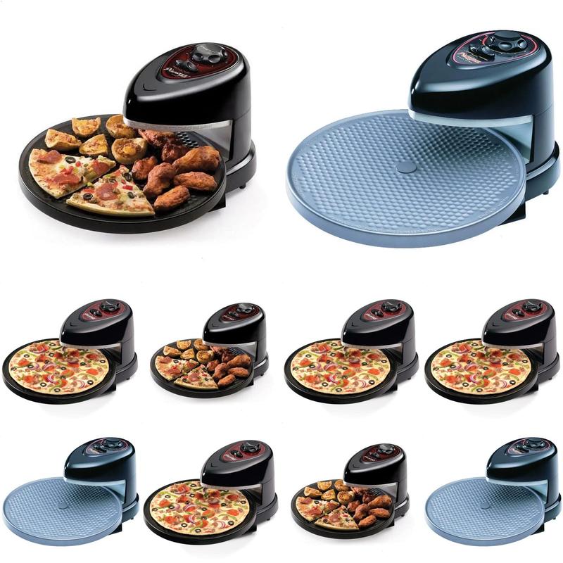 & Presto Pizzazz Plus Rotating Pizza Oven 03430 Black 231118 Drop Delivery Home Garden Kitchen, Dining Bar Bakeware Ot6Ar