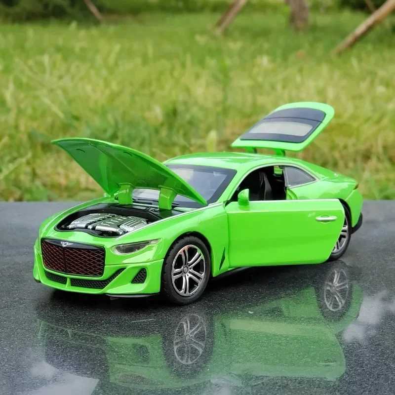 High Quality 1 32 Die Casting New Bentley Mulliner Alloy Model Metal Vehicle Simulation Sound Light Luxury Car Boy Gift Toy Series T241025