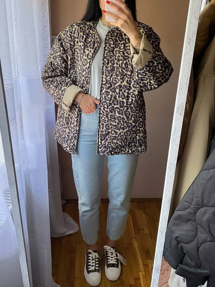 TRAF Womens Winter Jacket Parkas Quilted Jacket Womens Coat Autumn Warm Apron Jacket Quilted Jacket 241025