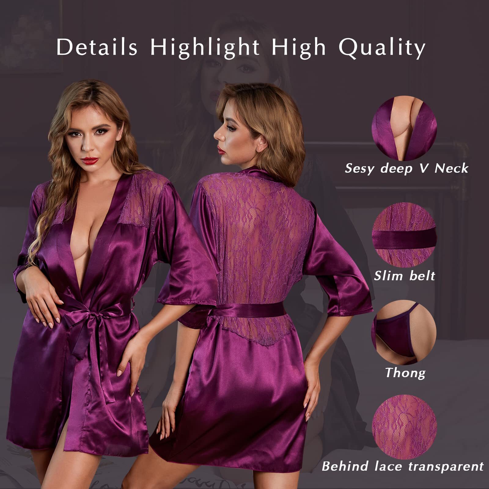2025 New trend designer satin robe silk bathrobe elderly pajamas lightweight casual wear Pamas pajamas