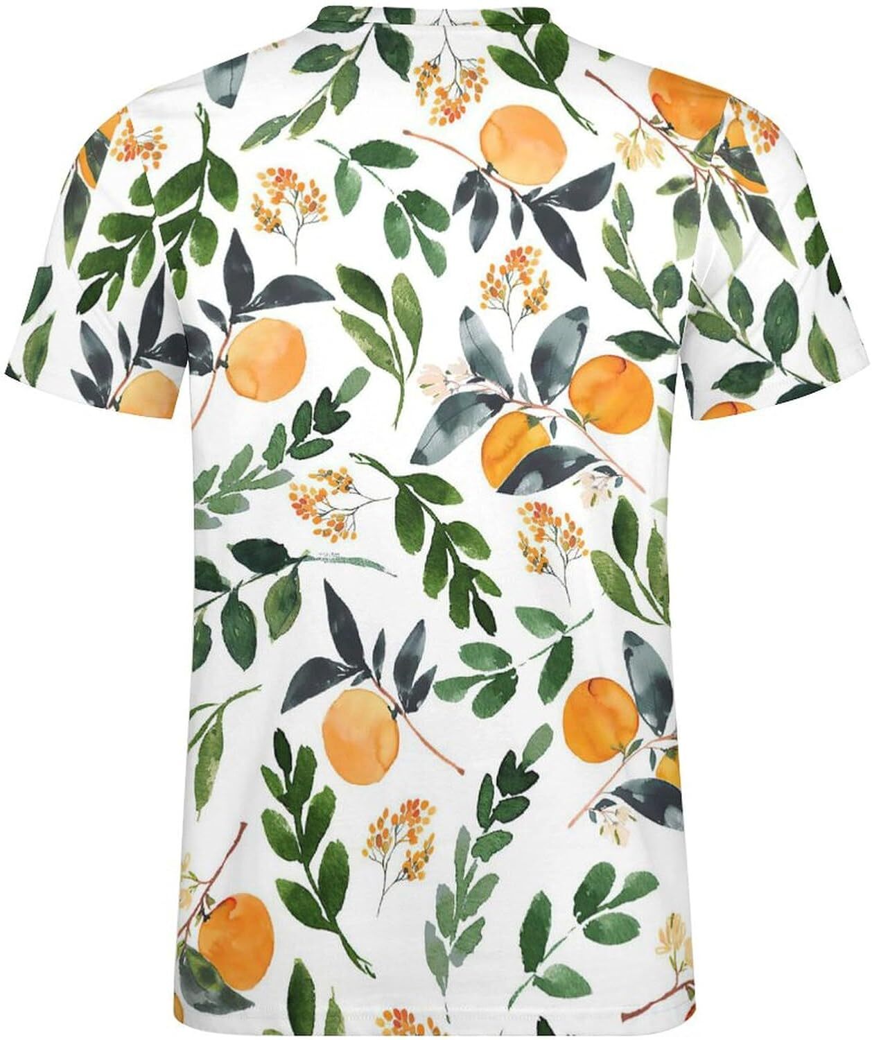 Mens T shirt Tropical Fruit Pattern Cotton 3D Printed Casual Shirt Men's Crew Neck Casual tops summer clothes Fashion patterns