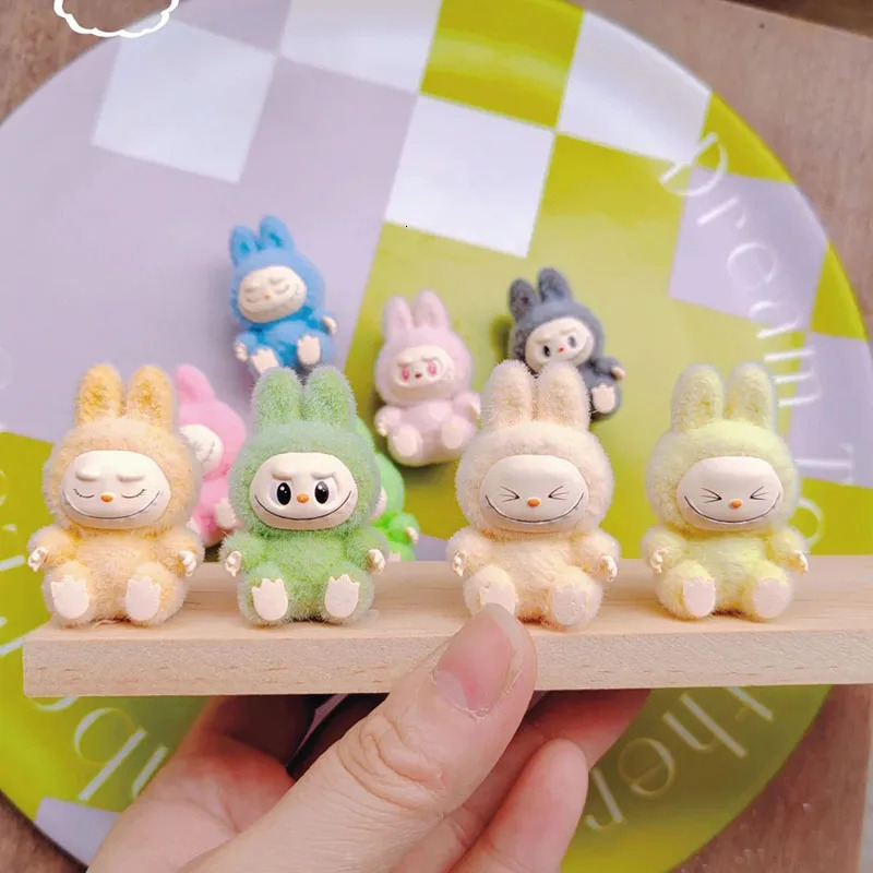 Cartoon Labubu Series Mini cking Exquisite Cute Doll Gift Diy Pendant Accessories Decoration Kawaii Toys 2410