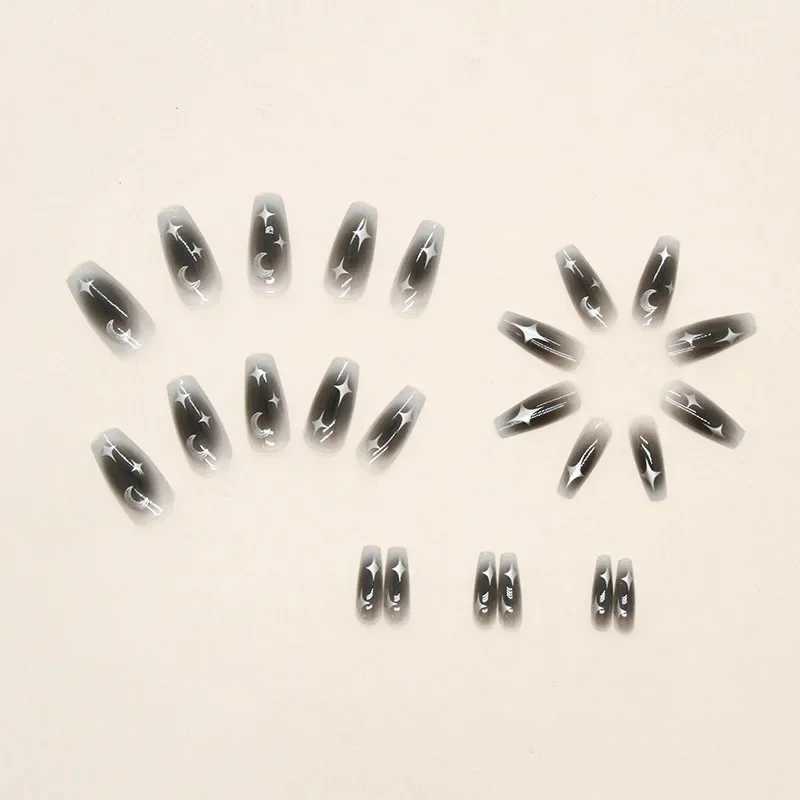 Frozen Rose Wearable Pink Pressing Fake Nail Tip with Adhesive Fake Nail Design Butterfly Cute Girl Fake Nail Wholesale W250410