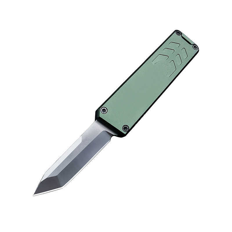 New Arrival Outdoor emergency knife mini dragon high hardness sharp knife CNC aviation aluminum alloy pocket knife car express knife Z241026