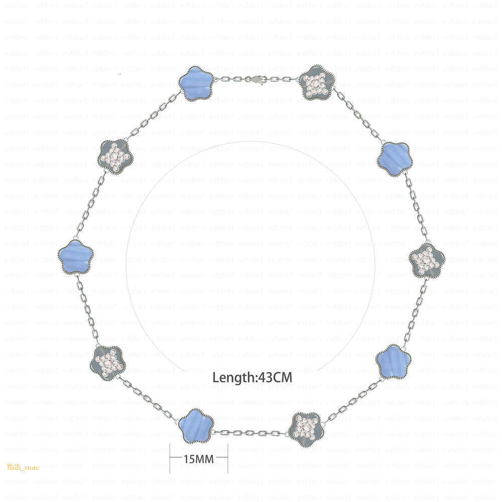 10 Wer Four Designer Luxury Jewelry Leaf Clover For Women Non Tarnish Stainless Steel Plated Gold Jewelry Woman Mother Of Pearl Initial Necklace Girl 