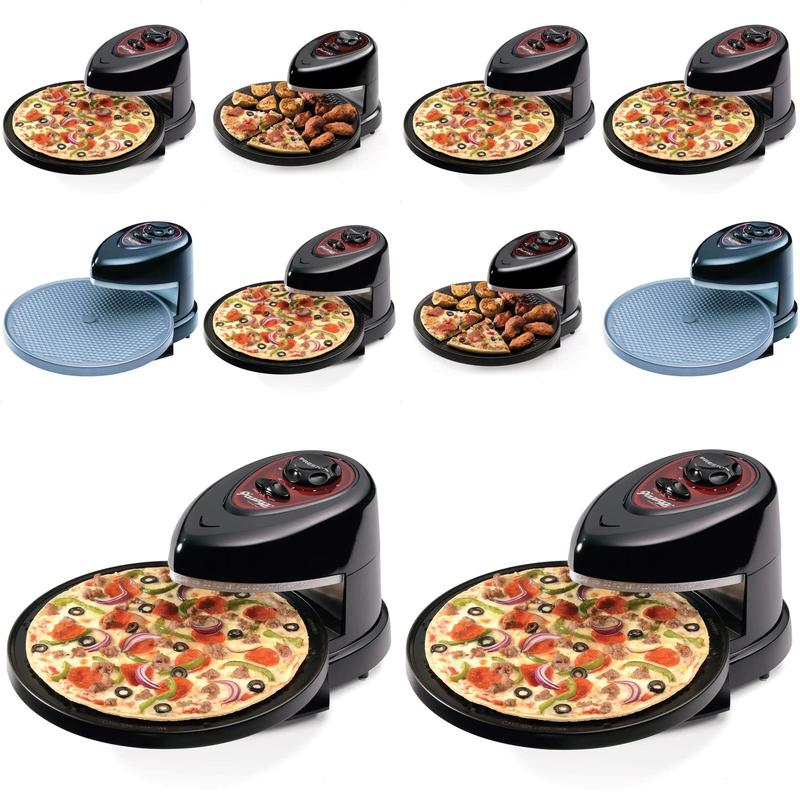 & Presto Pizzazz Plus Rotating Pizza Oven 03430 Black 231118 Drop Delivery Home Garden Kitchen, Dining Bar Bakeware Ot6Ar