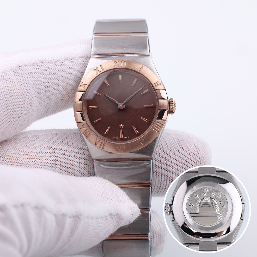 New Fashion Hot Luxury Classic Constellation Watch Designer Watch Watch Women Ceramic 28MM Bezel Luxury Watch Quartz Movement Watch