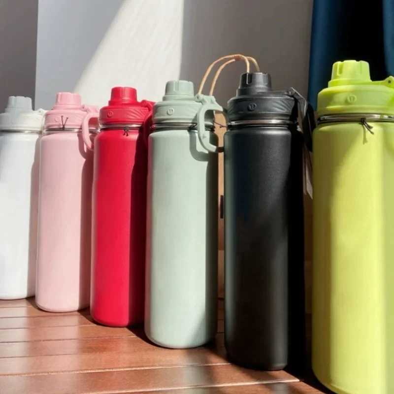 Insulated Water Bottle Waterproof Outdoor Cup Sports Fitness Vacuum Bottle Stainless Steel Pure Titanium Water Bottle W241026