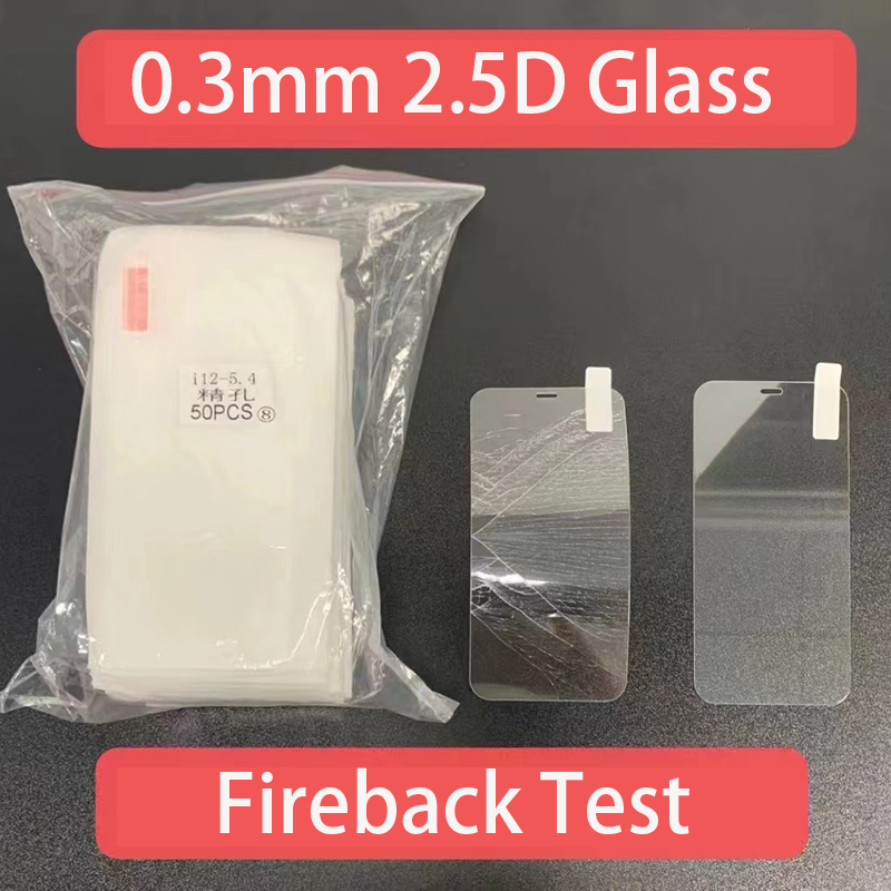 2.5D 9H Tempered Glass Screen Protector For iPhone 17 Air 16 15 14 13 12 11 Pro Max 8 Samsung S25 Edge S24 FE S23 S22 Plus S21 A34 A54 A05 A05S A06 A1