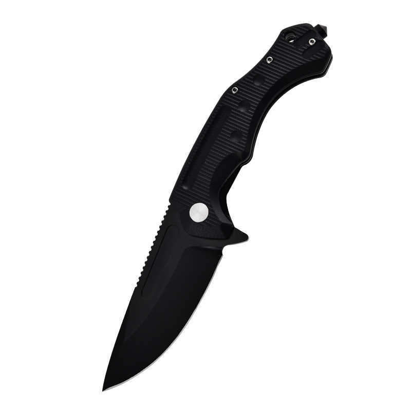 New Arrival Desert Fox Handle Folding Knife Outdoor Small Knife Folding Knife Self Defense Portable Survival Camping Sharp Fruit Knife Z241026