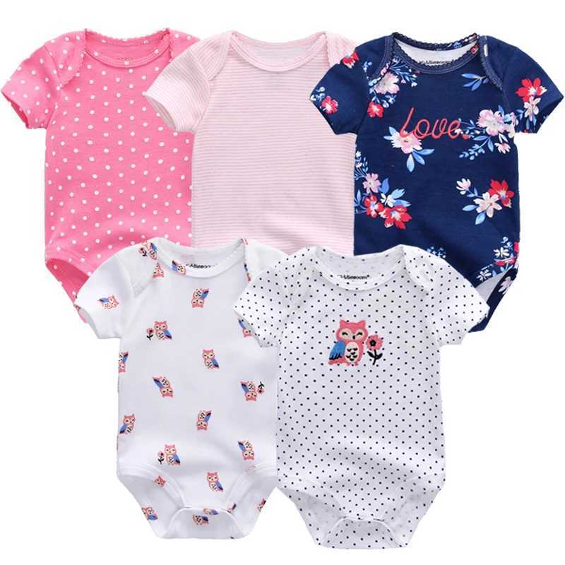 Baby Girls bodysuits short Sleeve cotton Bunny overalls infantis clothes Newborn boys baby Roupas de bebe outfit clothingXJ241025