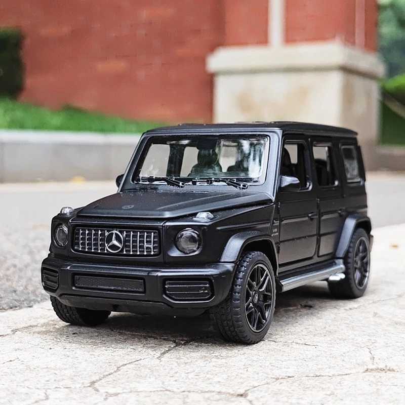 1 32 Benzs G63 alloy car model die-casting metal toy off-road car model simulation sound and light collection childrens gift M241025