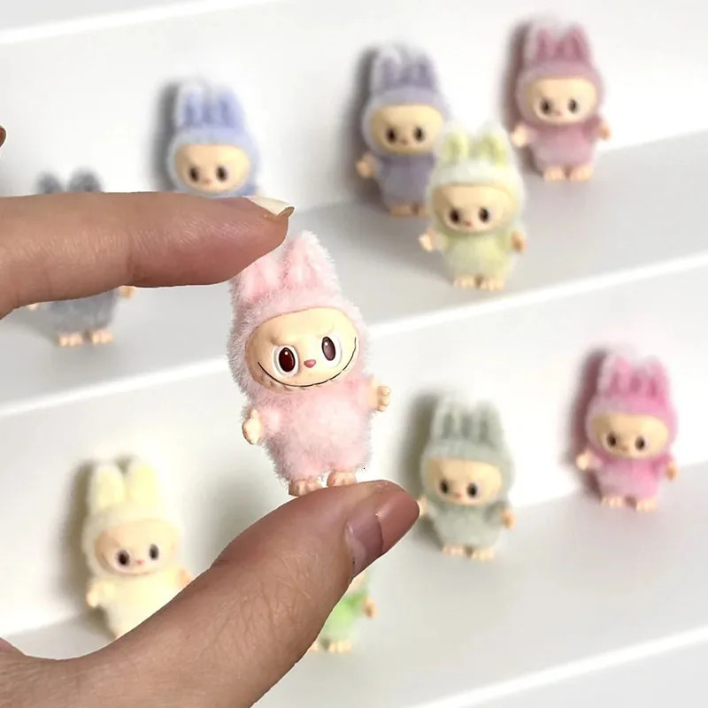Cartoon Labubu Series Mini cking Exquisite Cute Doll Gift Diy Pendant Accessories Decoration Kawaii Toys 2410